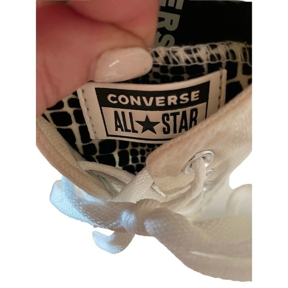 Converse Croc Chuck Taylor All Star Ox Womens Shoes Size 8 - Picture 5 of 11